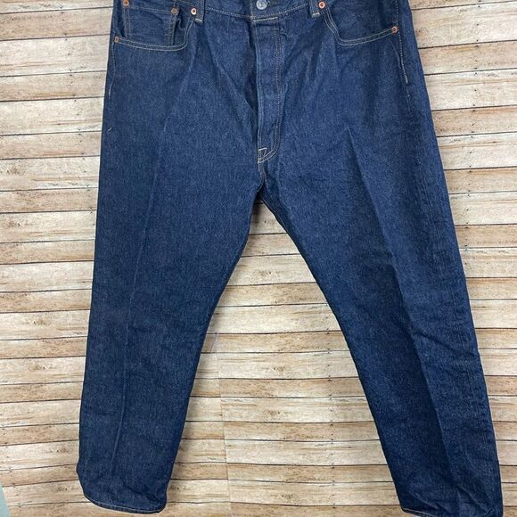 Levi’s 2 pairs of Dark Blue Jeans sz40x30 - Picture 5 of 9